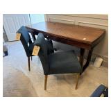 3PC DESK & CHAIRS