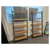 2PC SHELVING UNITS