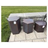 3PC SIDE TABLES