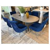 7PC DINING TABLE & CHAIRS