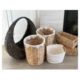 6PC STORAGE BASKETS