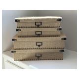 4PC STORAGE BOXES