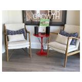 2PC ARM CHAIRS