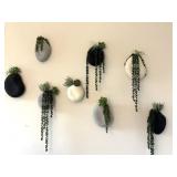 8PC WALL PLANTERS