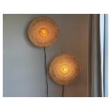 2PC WALL LIGHTS