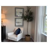 LARGE FAUX FLOOR GREENERY