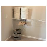 ASSORTED CLOSET ITEMS