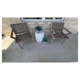 3PC OUTDOOR TABLE & CHAIRS