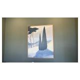 LARGE FRAMED CANVAS PRINT