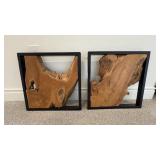 2PC FRAMED WALL ART