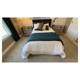 ASSORTED FULL BEDDING & BOXES