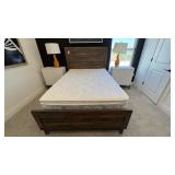 4PC FULL BED, MATTRESS SET & DRESSER