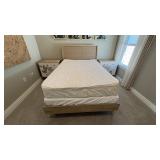 3PC FULL BED & MATTRESS SET