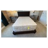 3PC FULL BED & MATTRESS SET