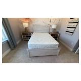 3PC FULL BED & MATTRESS SET