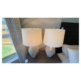 2PC TABLE LAMPS