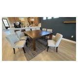 8PC TABLE & CHAIRS