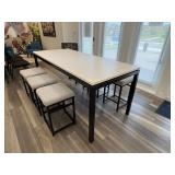7PC TABLE & CHAIRS