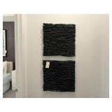 2PC WALL ART