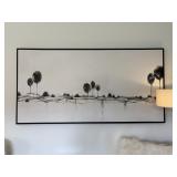 LARGE FRAMED CANVAS