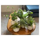 7PC FAUX GREENERY