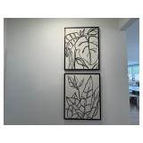2PC FRAMED CANVASES