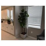 FAUX FLOOR PLANT