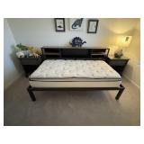 TWIN BOOKCASE BAY BED