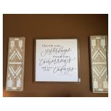 3PC WALL ART