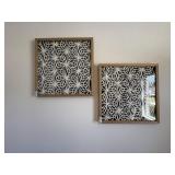 2PC WALL ART
