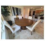 5PC DINING TABLE & CHAIRS