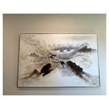 LARGE FRAMED CANVAS