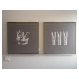 2PC FRAMED CANVAS PRINTS