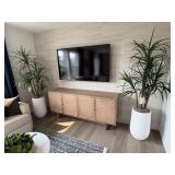 2PC FAUX FLOOR PLANTS