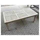 2PC OUTDOOR COFFEE TABLE & SIDE TABLE