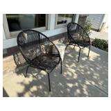 2PC OUTDOOR PATIO CHAIRS