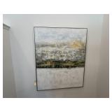 LARGE FRAMED CANVAS