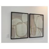 2PC FRAMED WALL ART