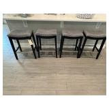 4PC COUNTER STOOLS