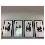 4PC FRAMED PRINTS