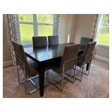 7PC DINING TABLE & CHAIRS
