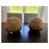 2PC FAUX GREENERY