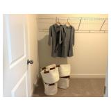 10PC CLOSET ITEMS