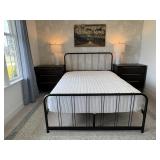 2PC FULL BED AND MATTRESS