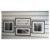 7PC ASSORTED FRAMED PRINTS