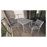 5PC OUTDOOR TABLE & CHAIRS