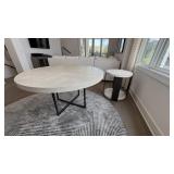 2PC DINING TABLE & END TABLE