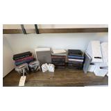 ASSORTED BOOKS & OFFICE ITEMS