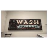 LARGE FRAMED CANVAS PRINT