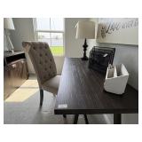 5PC OFFICE DESK & CHAIR W/ACCESSORIES